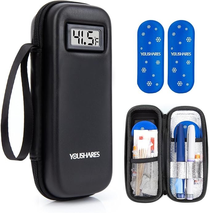 Insulin cooling case