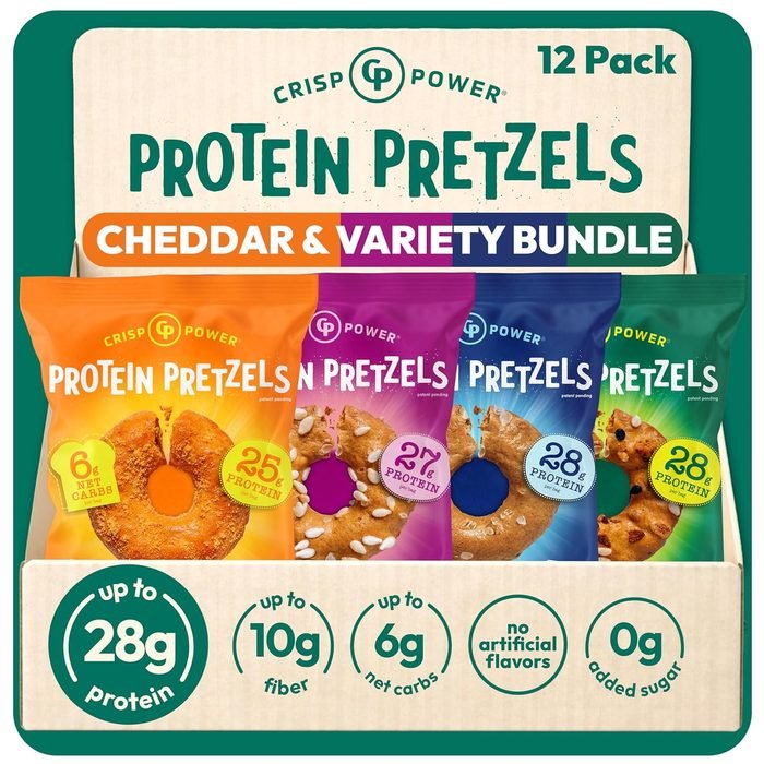 Crisp Power Protein Pretzels