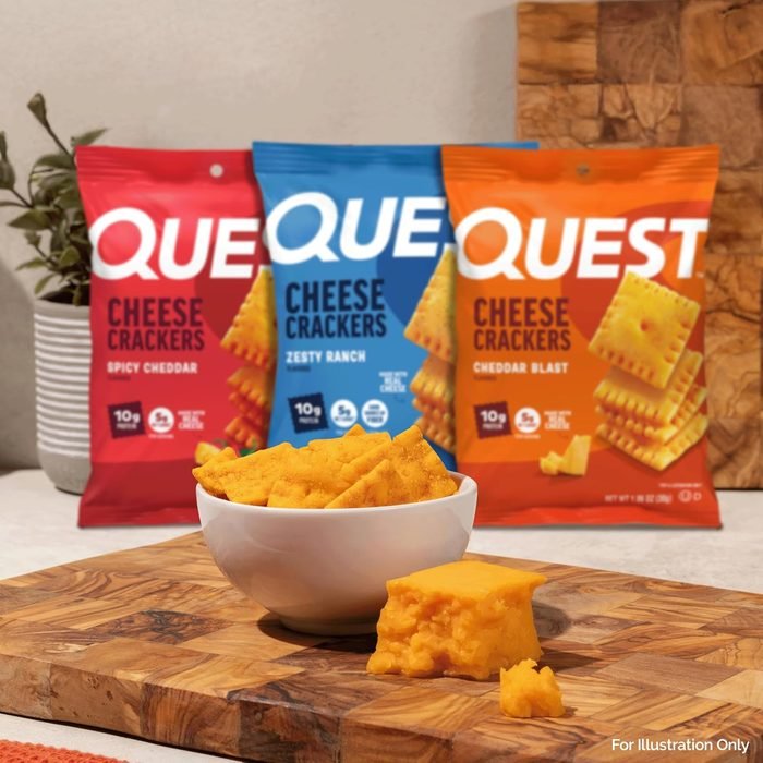 Quest Cheesy Protein Crackers